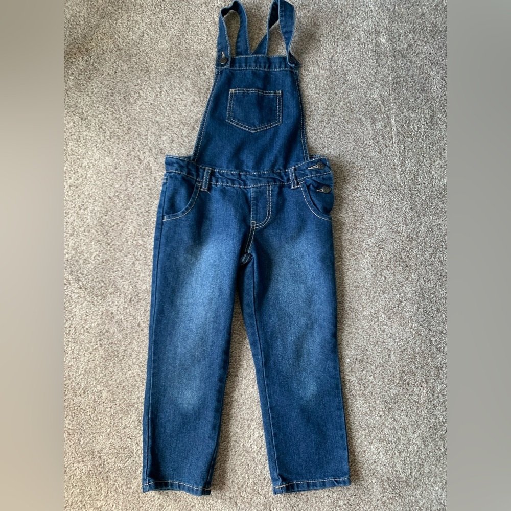 Place Kids Skinny Jeans in Denim Blue with Gold Stitching